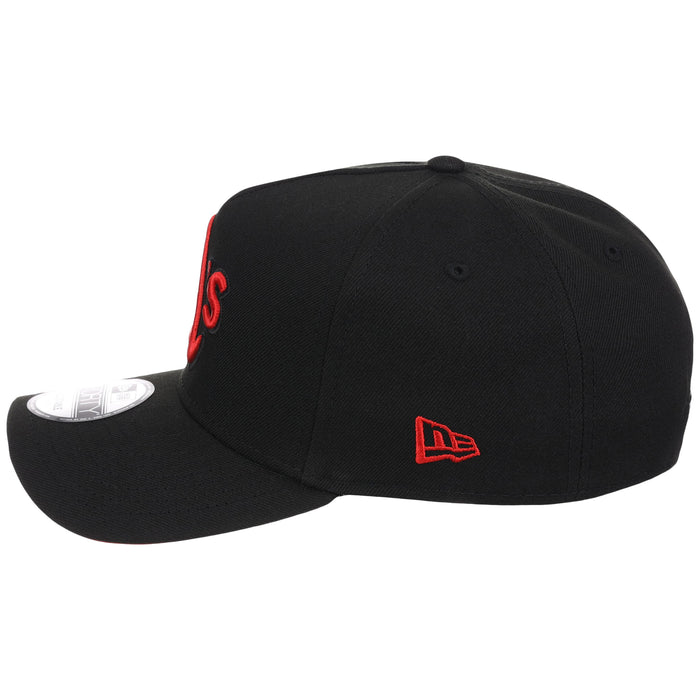 Oakland Athletics MLB Black x Red FASHION CORE New Era 9FORTY A-Frame
