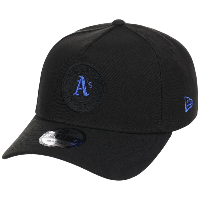 Oakland Athletics MLB Black x Royal FASHION CORE New Era 9FORTY A-Frame