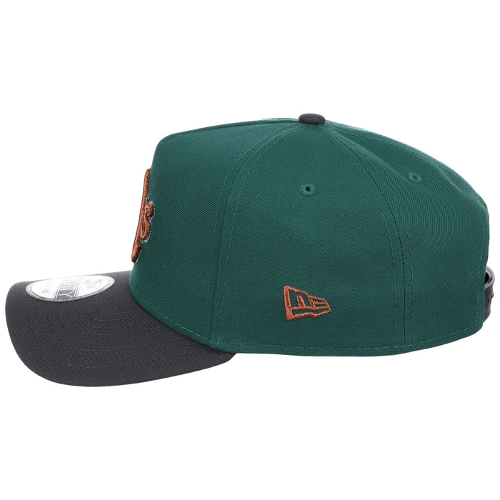 Oakland Athletics MLB Emerald Graphite New Era 9FORTY