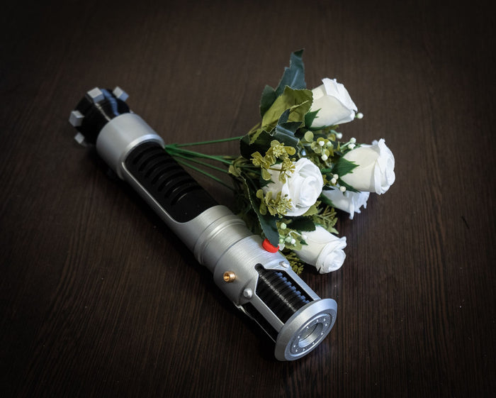 Star Wars Inspired Bridal Bouquet Holder Obi-Wan Kenobi's |  star wars wedding - 3DPrintProps