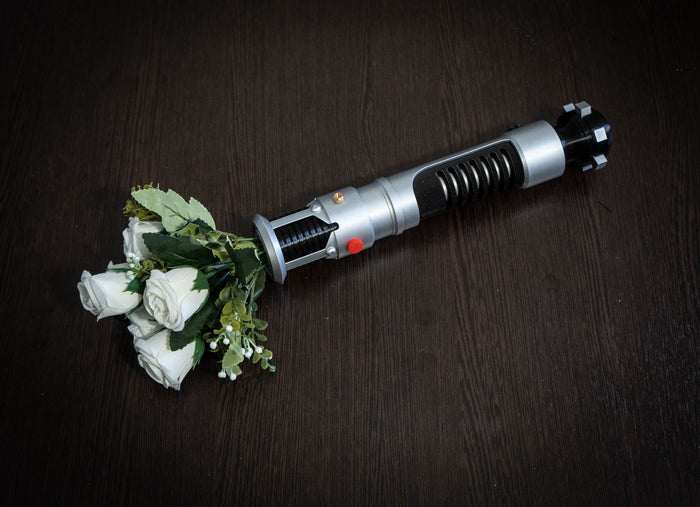 Star Wars Inspired Bridal Bouquet Holder Obi-Wan Kenobi's |  star wars wedding - 3DPrintProps