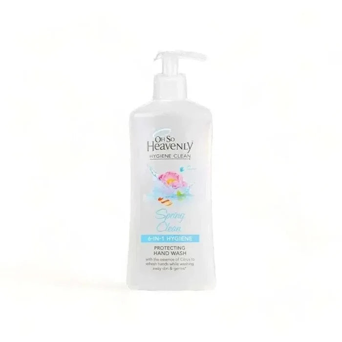 Oh So Heavenly Hygiene Clean Hand Wash Spring Clean 450ml bottle with citrus essence safe for family use