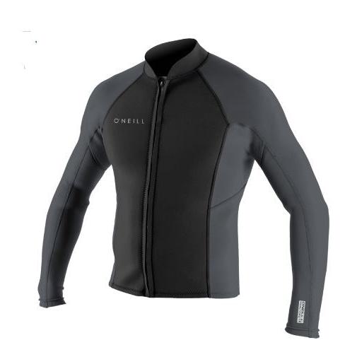 Oneill Reactor Front Zip - 1.5mm Wetsuit Jacket Grey Wetsuit