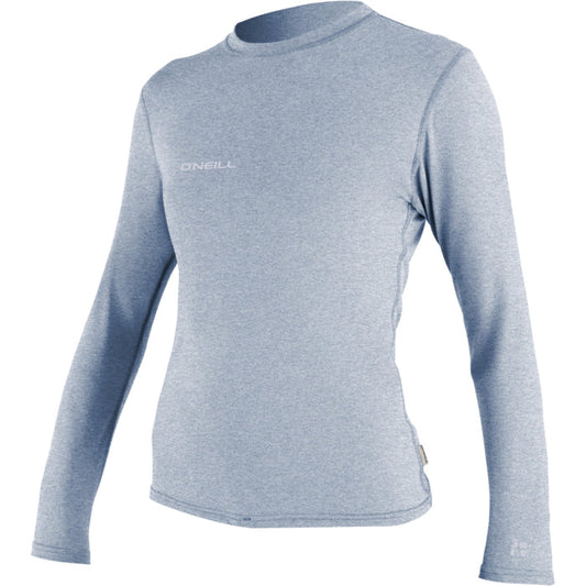 O'Neill Women's Hybrid LS UPF 50+ Sun Shirt 4676 - Infinity Blue Womens Rashguard