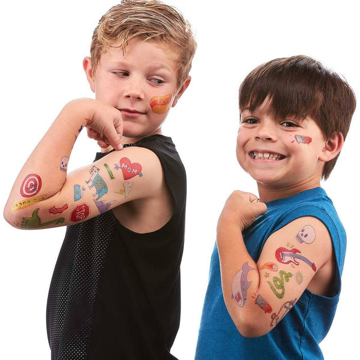 Ooly Tattoo-Palooza Temporary Tattoos - Knights and Dragons