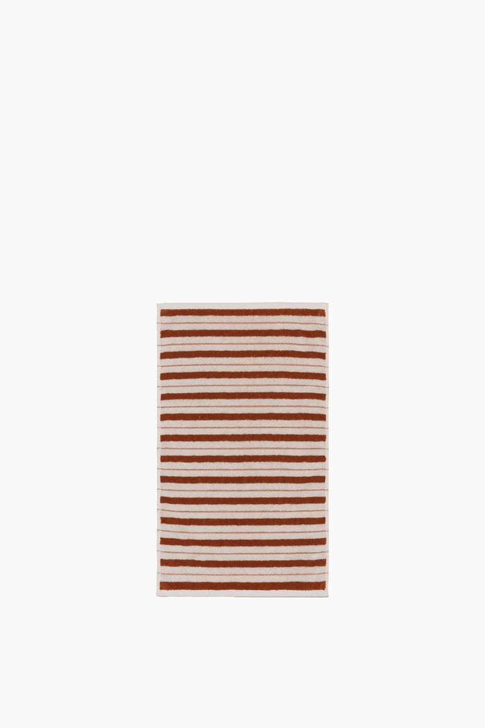 Organic Cotton Lake House Stripe Towels | Fuyu & Chalk