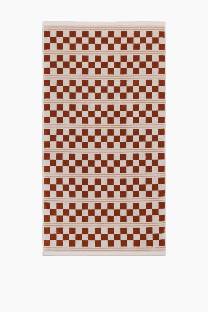 Organic Cotton Lake House Stripe Towels | Fuyu & Chalk