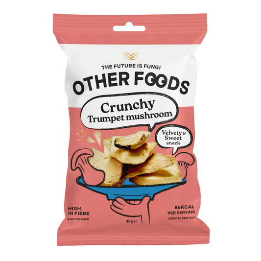 Other Foods Crunchy Trumpet Mushroom Chips 40g