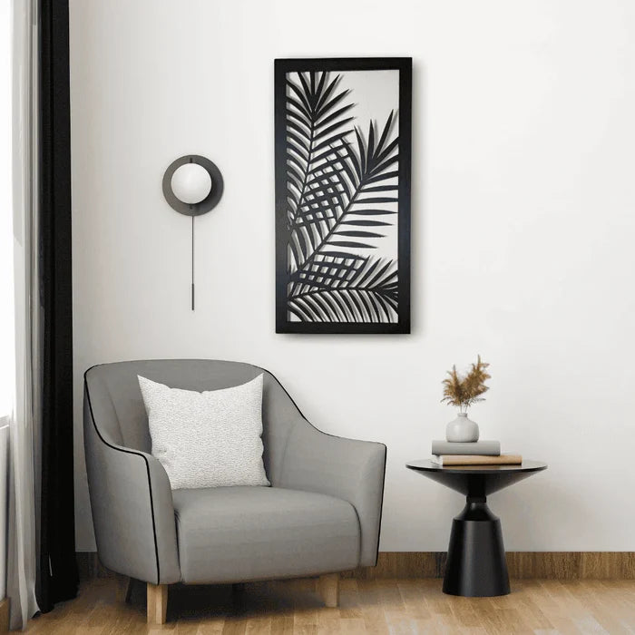 Palm Harmony Leaf | 16" x 32" (W × L)