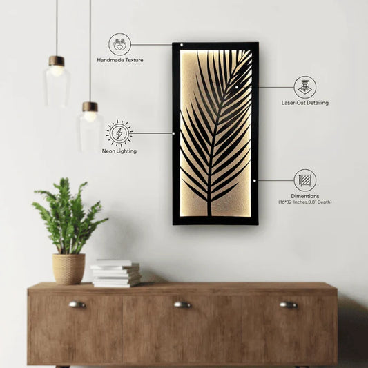 Palm Leaf | 16" x 32" (W × L)