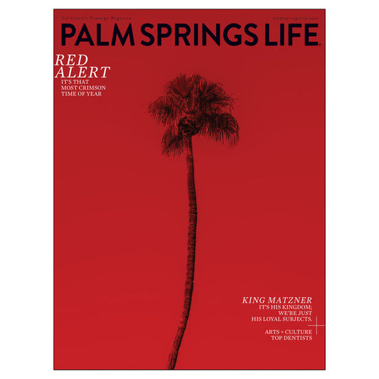 Palm Springs Life December 2017 Poster