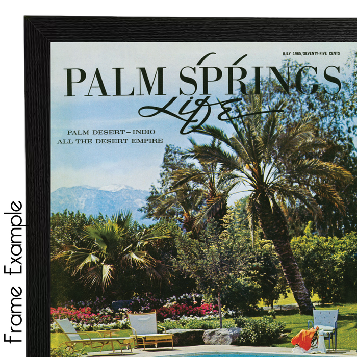 Palm Springs Life May 1962 Poster