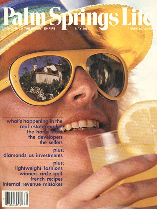 Palm Springs Life May 1980 Poster