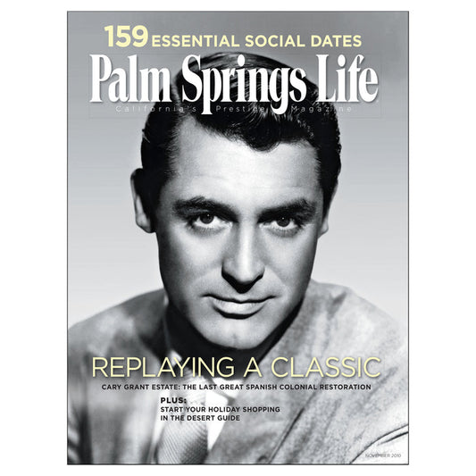 Palm Springs Life November 2010 Poster