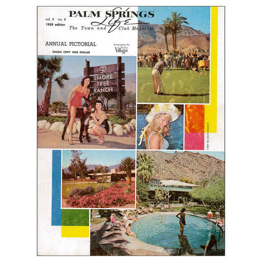 Palm Springs Life September 1959 Poster