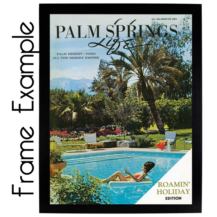 Palm Springs Life September 1959 Poster