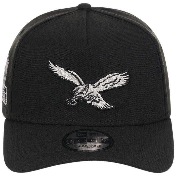 Philadelphia Eagles NFL Liquid Titanium New Era 9FORTY