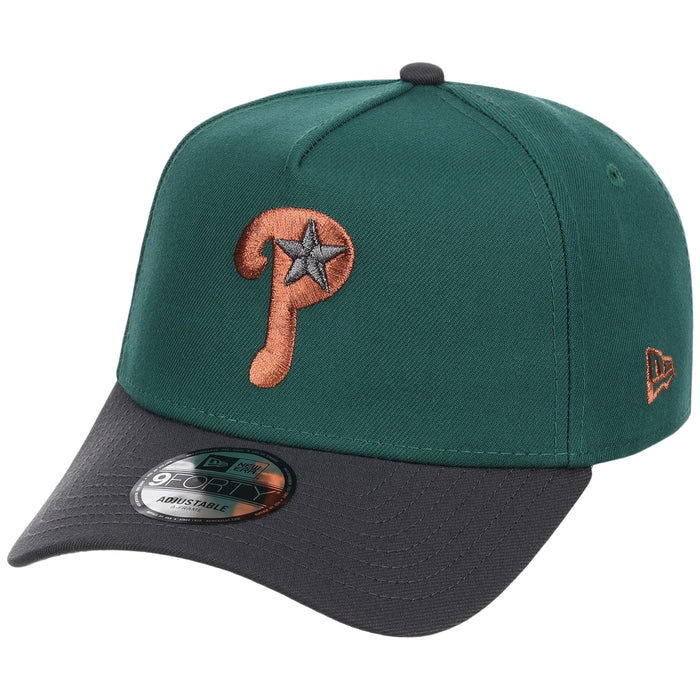 Philadelphia Phillies MLB Emerald Graphite New Era 9FORTY