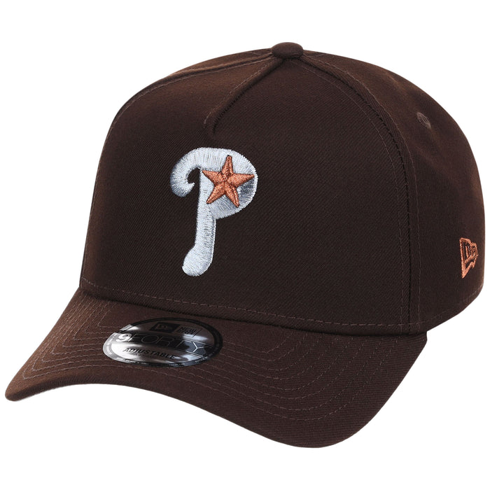 Philadelphia Phillies MLB Frosted Bark New Era 9FORTY A-Frame
