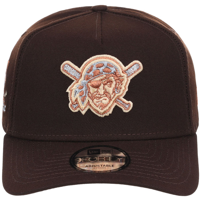 Pittsburgh Pirates MLB Frosted Bark New Era 9FORTY A-Frame