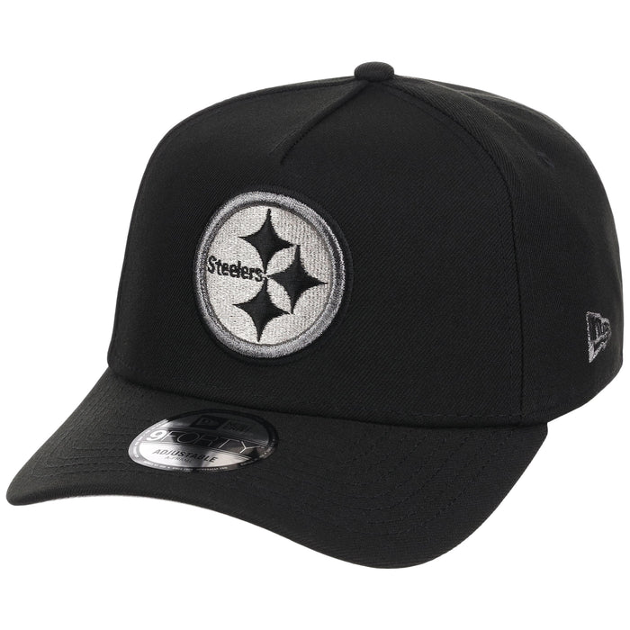 Pittsburgh Steelers NFL Liquid Titanium New Era 9FORTY