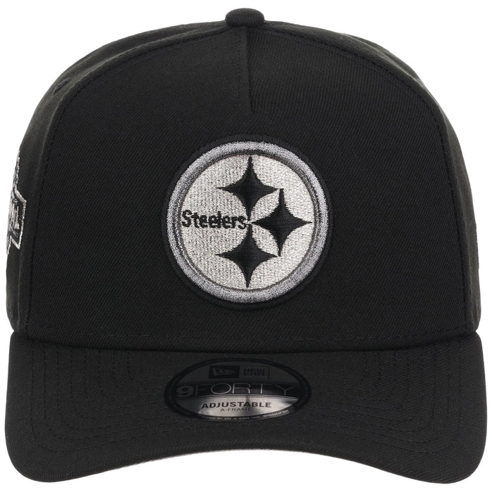 Pittsburgh Steelers NFL Liquid Titanium New Era 9FORTY