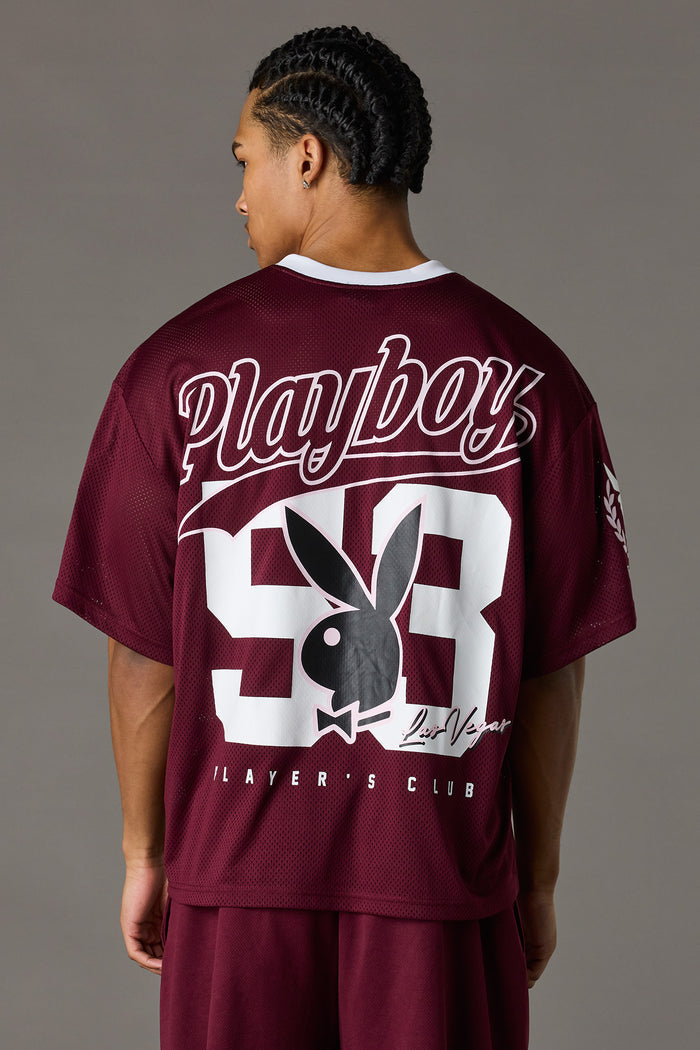 Playboy Graphic Mesh Jersey