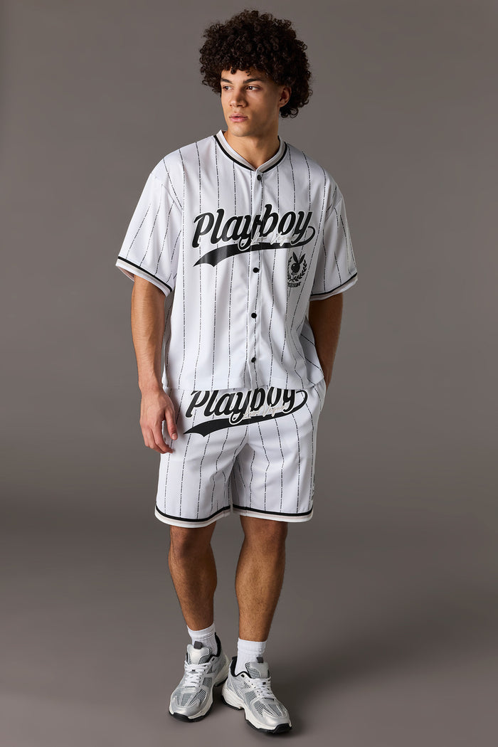 Playboy Mesh Baseball Jersey