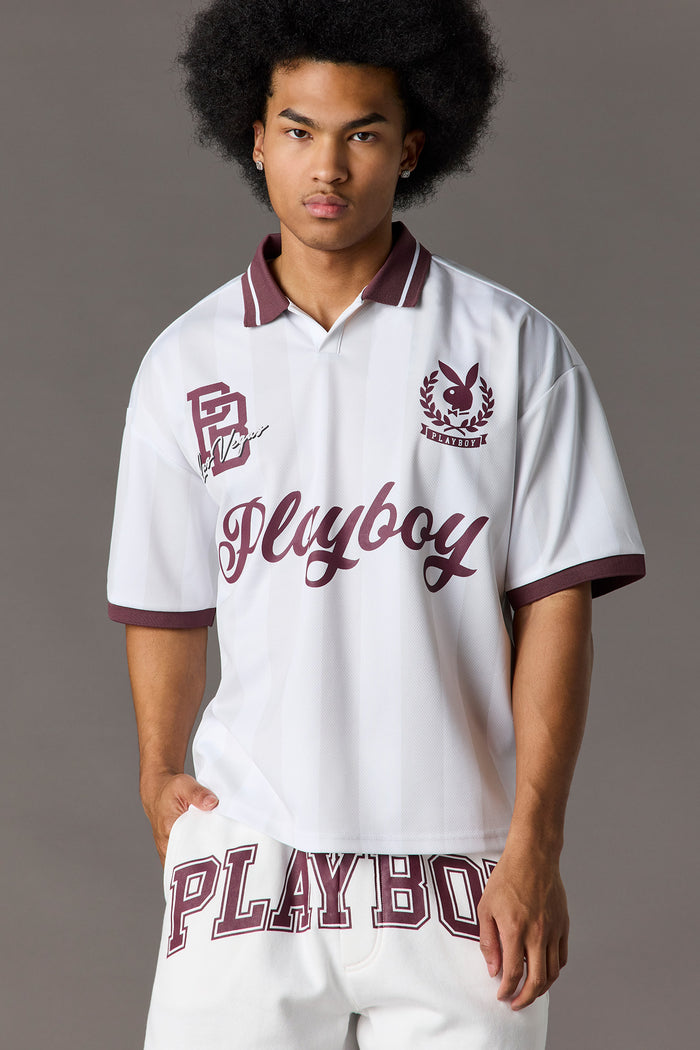 Playboy Mesh Soccer Jersey