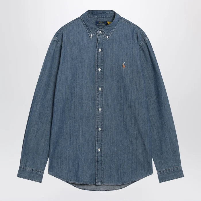 Polo Ralph Lauren - Blue denim Custom-Fit shirt