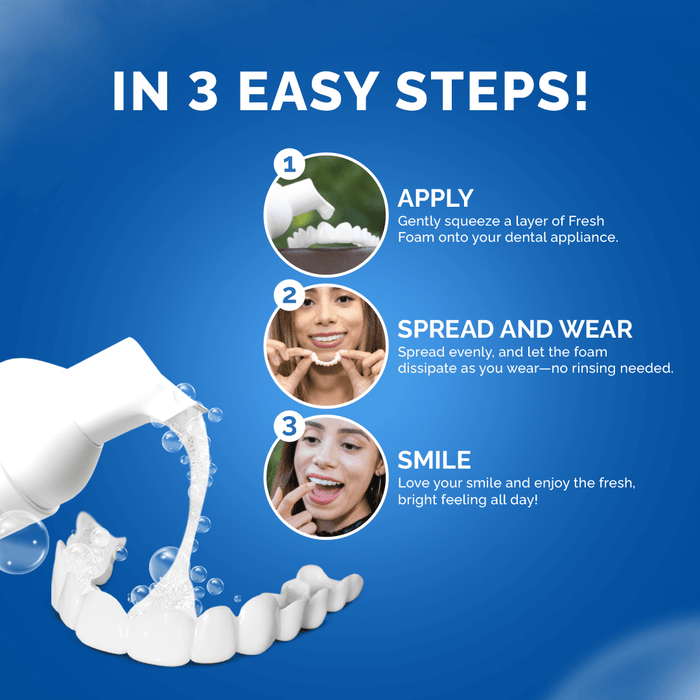 Pop On Fresh Foam |  2 Pack | Cleaner & Whitening | Save 30%