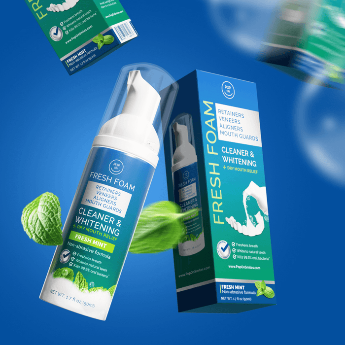 Pop On Fresh Foam |  2 Pack | Cleaner & Whitening | Save 30%