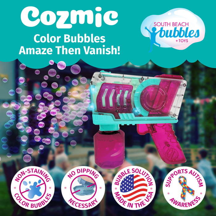 PoppinColorz Cozmic Bubble Blaster - Olita Gifts & Goods