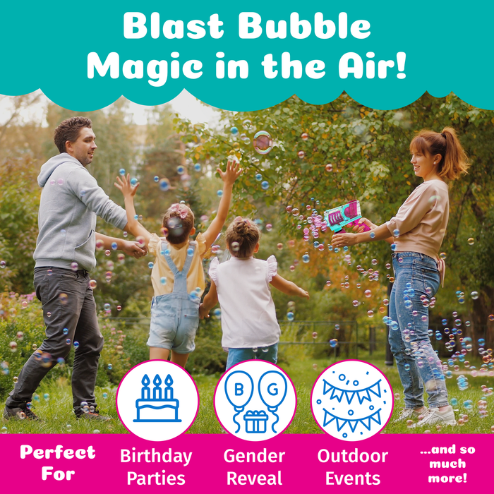 PoppinColorz Cozmic Bubble Blaster - Olita Gifts & Goods