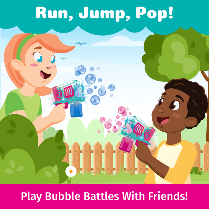 PoppinColorz Cozmic Bubble Blaster - Olita Gifts & Goods