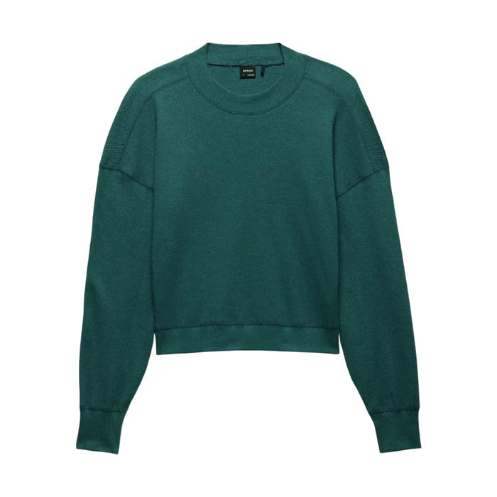 PRANA Women's Touchstone Long Sleeve Crew Coast Heather