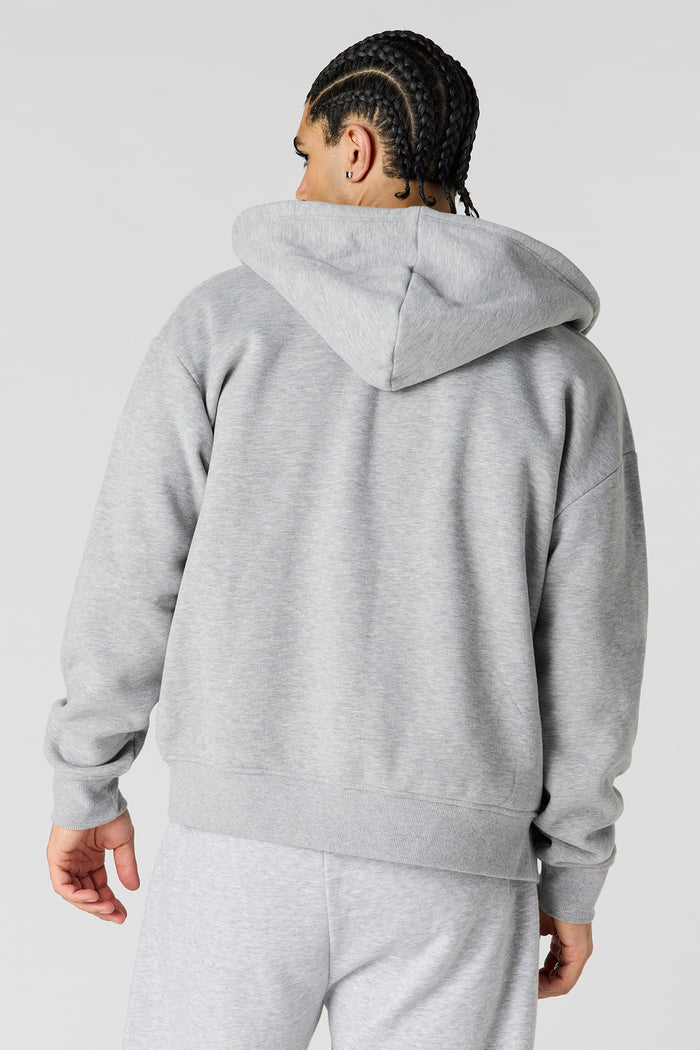 Premium Heavyweight Fleece Zip-Up Hoodie
