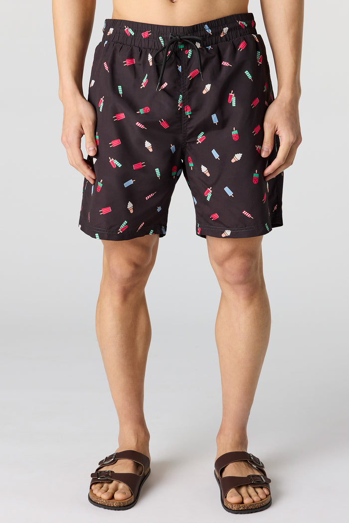 Printed Swim Short