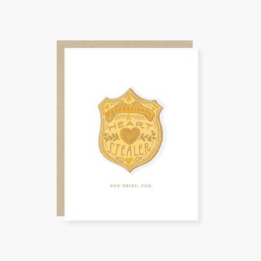 Professional Heart Stealer Love Card