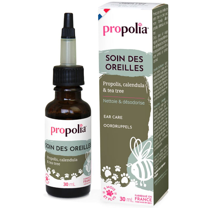 Propolia Ear Care Puhdistava ja rauhoittava hoitoneste lemmikille 30ml