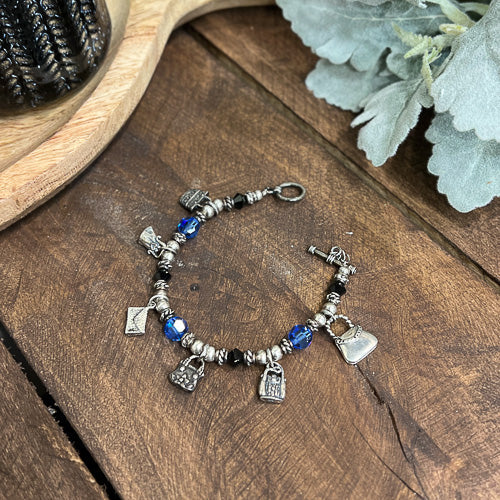 Purses Charm Bracelet
