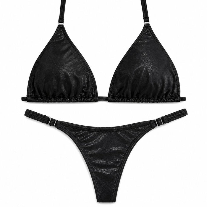 Black Practice Suit Fit Model Suit  Angel Competition BikinisThe best NPC Competition Suits for the Bikini Division, Fit Model Division Suits, and bodybuilding suits.