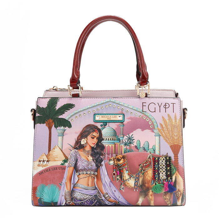 QUEEN CLEOPATRA TOTE BAG
