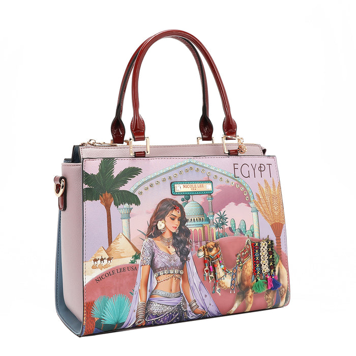 QUEEN CLEOPATRA TOTE BAG