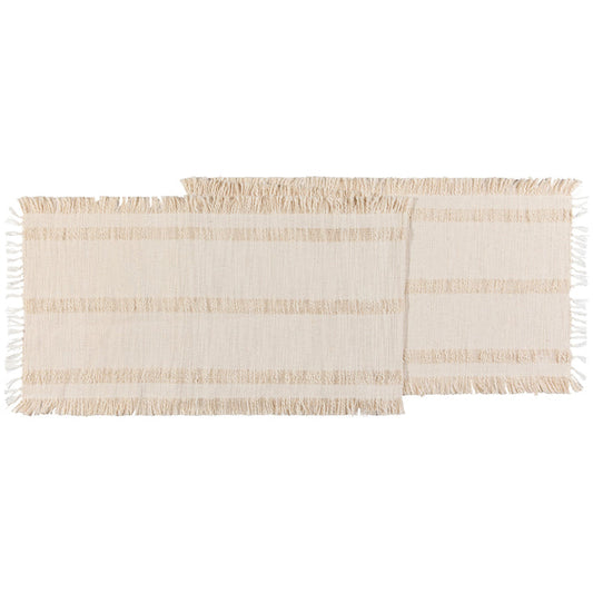 Ravel Table Runner - Ivory
