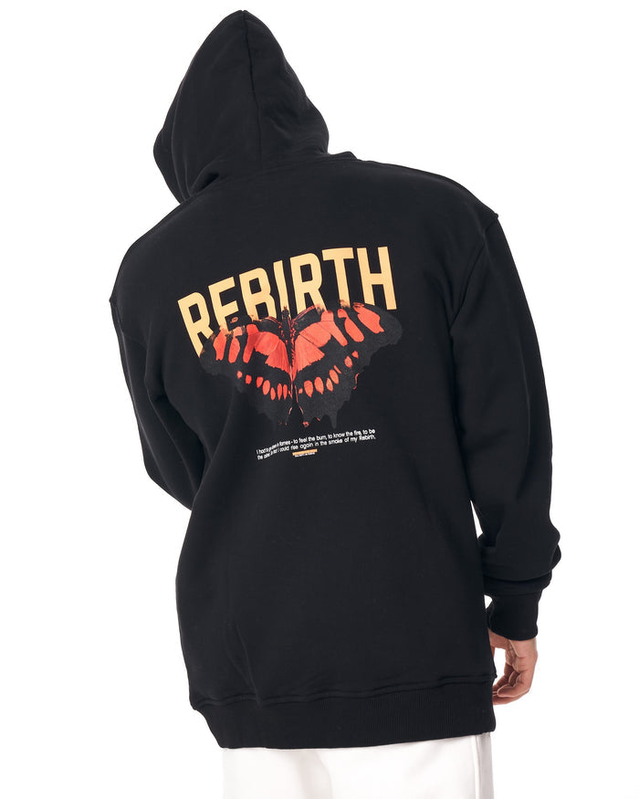 Rebirth 3D Printed Oversized Black Hoodie (2)