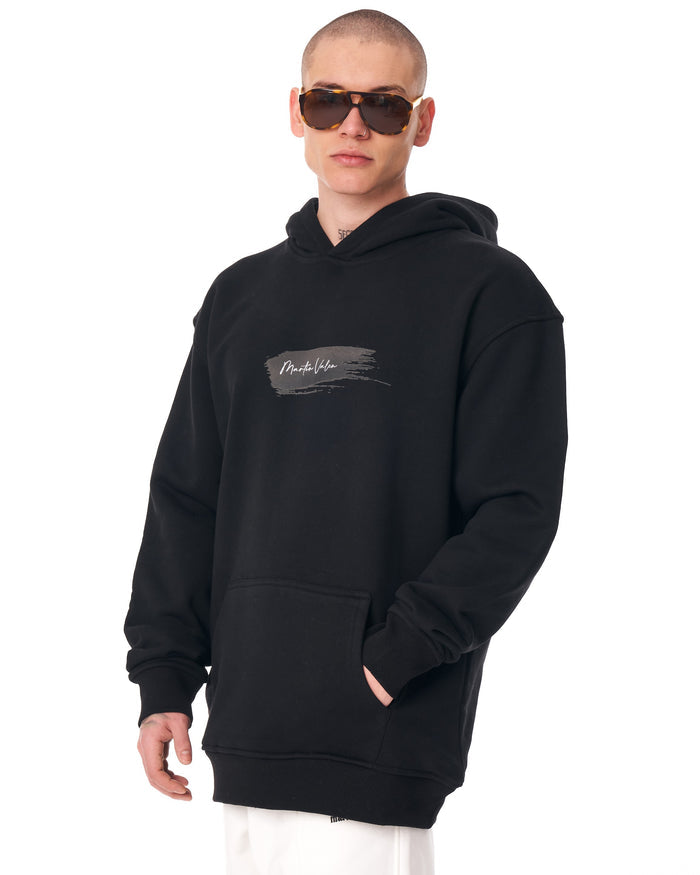 Rebirth 3D Printed Oversized Black Hoodie (3)