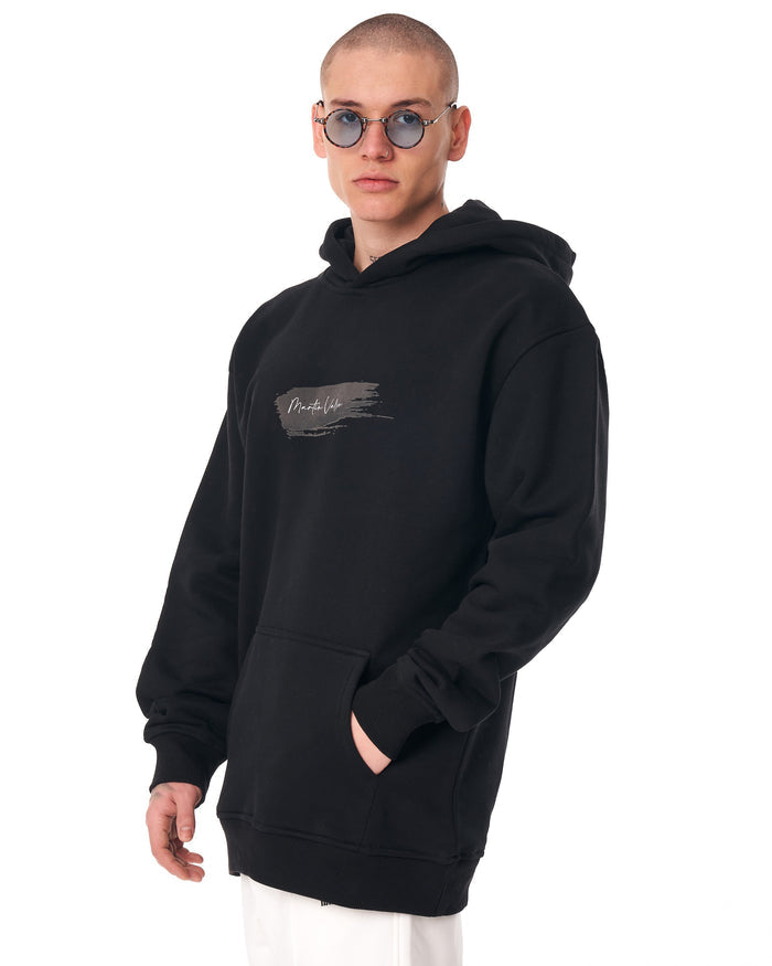 Rebirth Blue 3D Printed Oversized Black Hoodie (7)