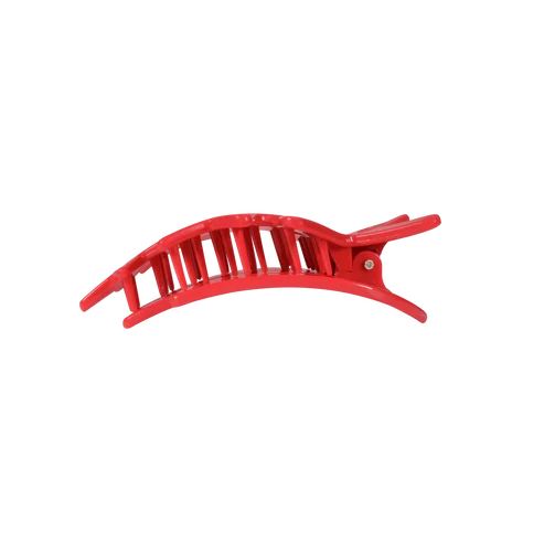 Red Shooting Star Flat Hair Clip