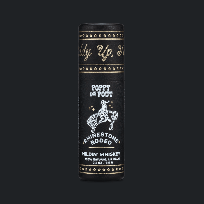 Rhinestone Rodeo Wildin Whiskey Lip Balm